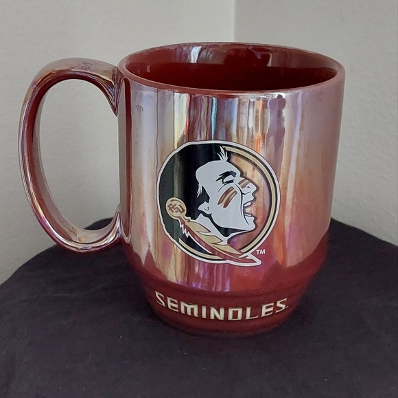 Florida State Seminoles Iridescent Maroon Coffee Mug 16 oz The Memory Co. New - Picture 2 of 7